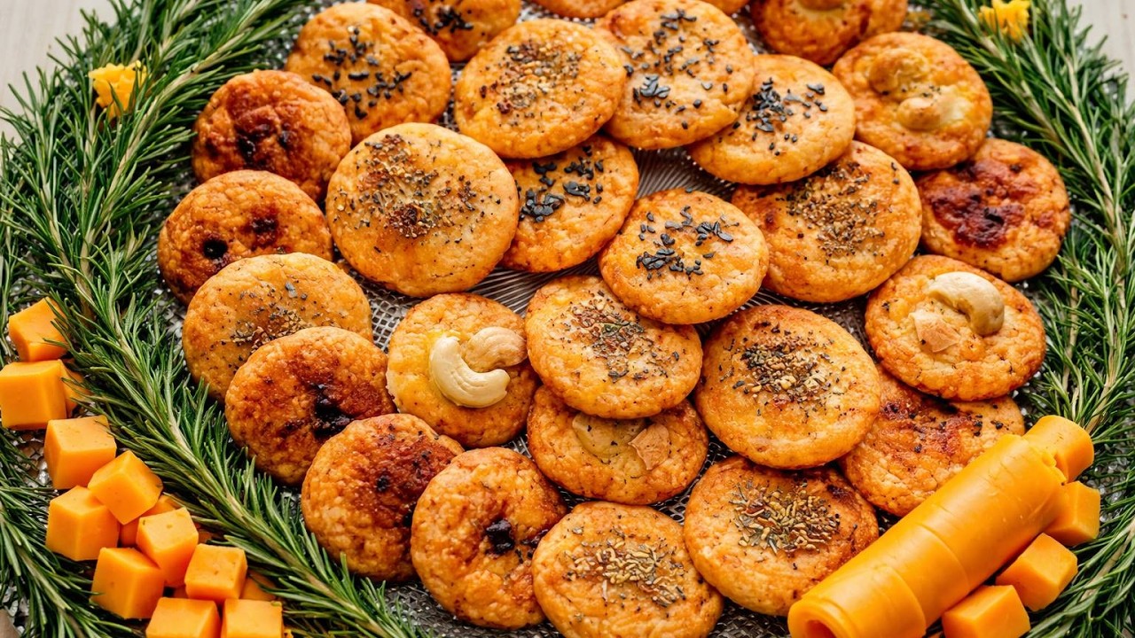 Incredible!!! The most delicious cheddar cheese cookies! My husband requests them every week!