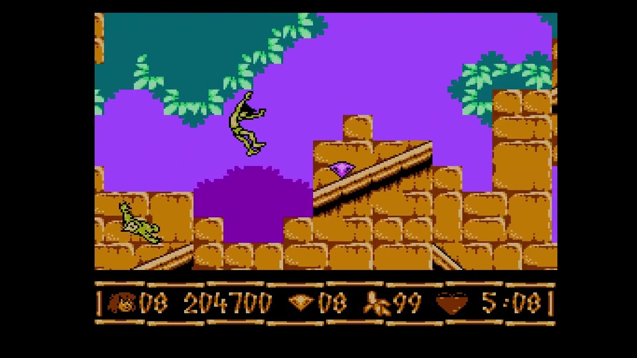 [TAS] NES The Jungle Book by DreamYao in 16:31.85