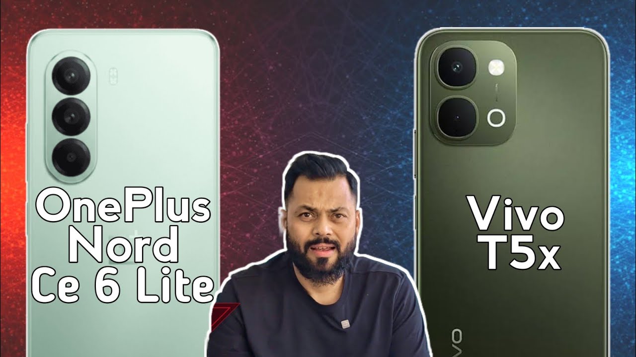 OnePlus Nord Ce 6 Lite Vs Vivo T5x 