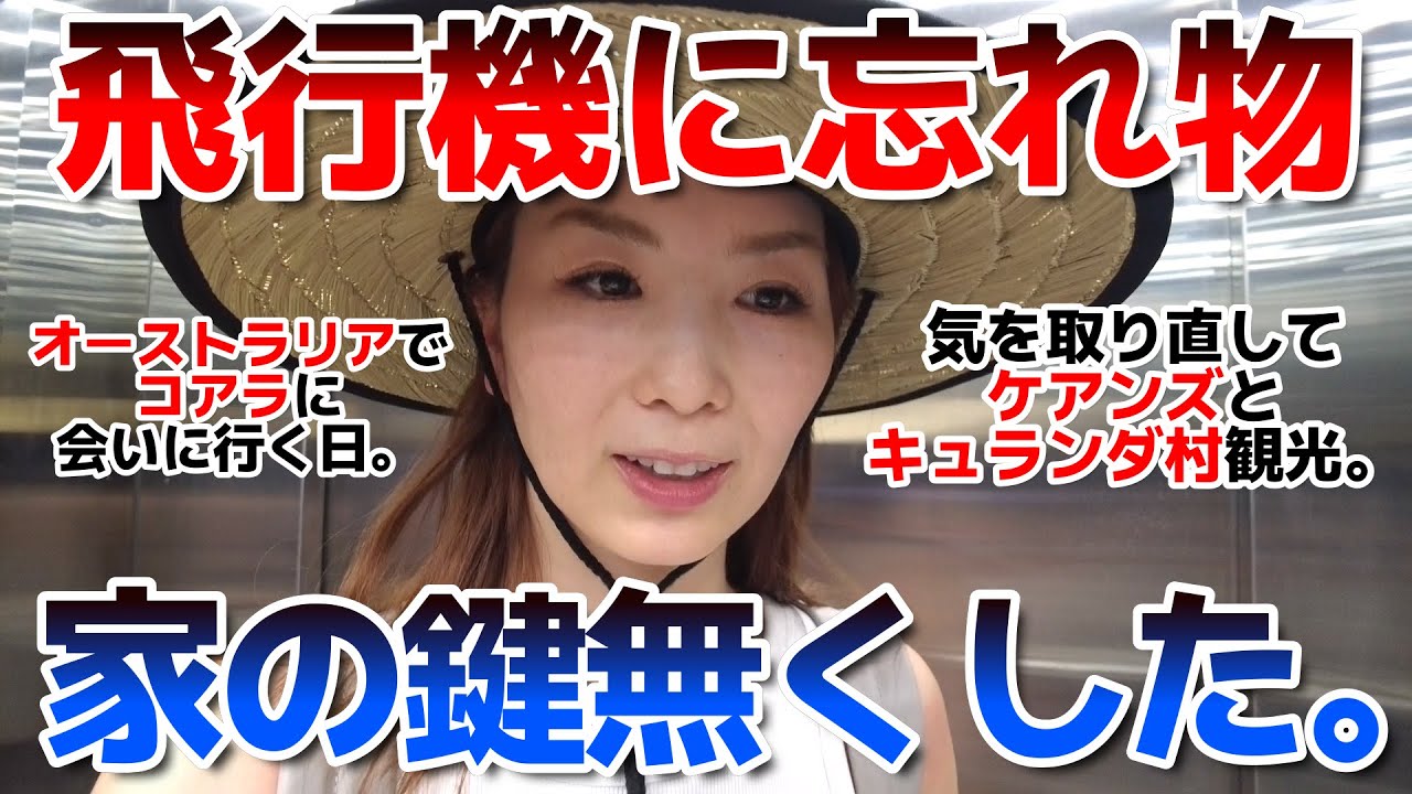 【オーストラリア④】ポケットに物を入れるのは控えようと誓った、ケアンズとキュランダ村観光で念願のコアラ抱っこ！