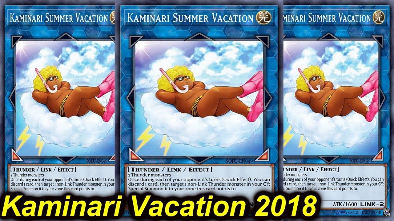 【YGOPRO】KAMINARI SUMMER VACATION DECK 2018