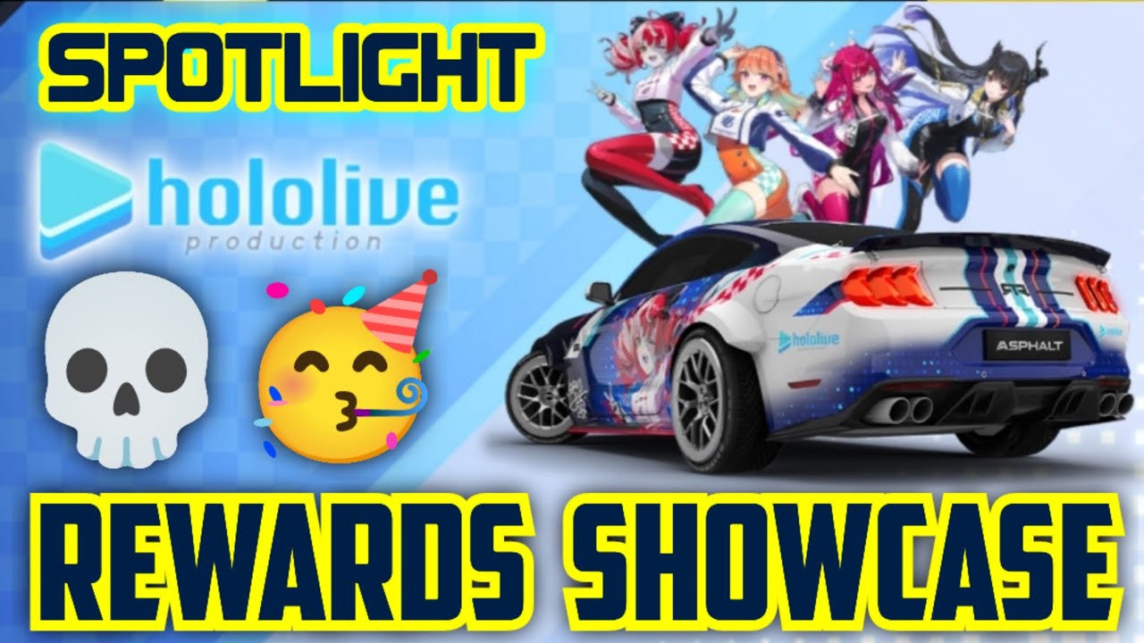 Asphalt Legends - HOLOLIVE SPOTLIGHT: МАГАЗИН И НАГРАДЫ 🔥