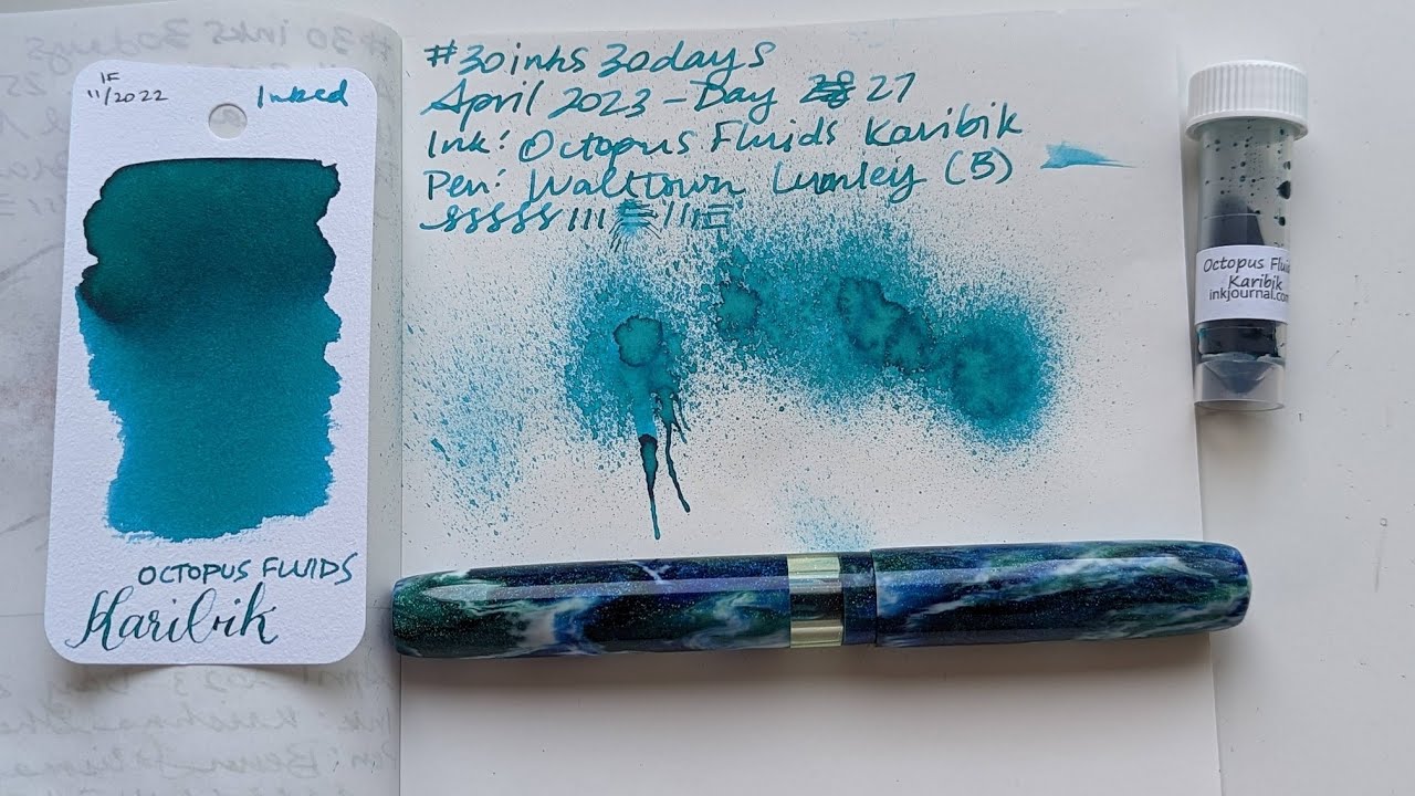 #30inks30days April 2023, Day 27 - Karibik