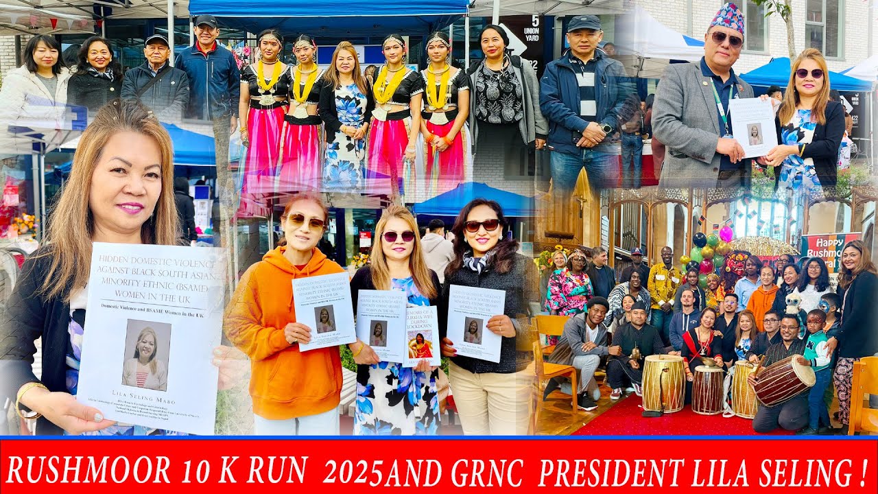 Rushmoor 10 k Run  2025And GRNC  president Lila Seling !