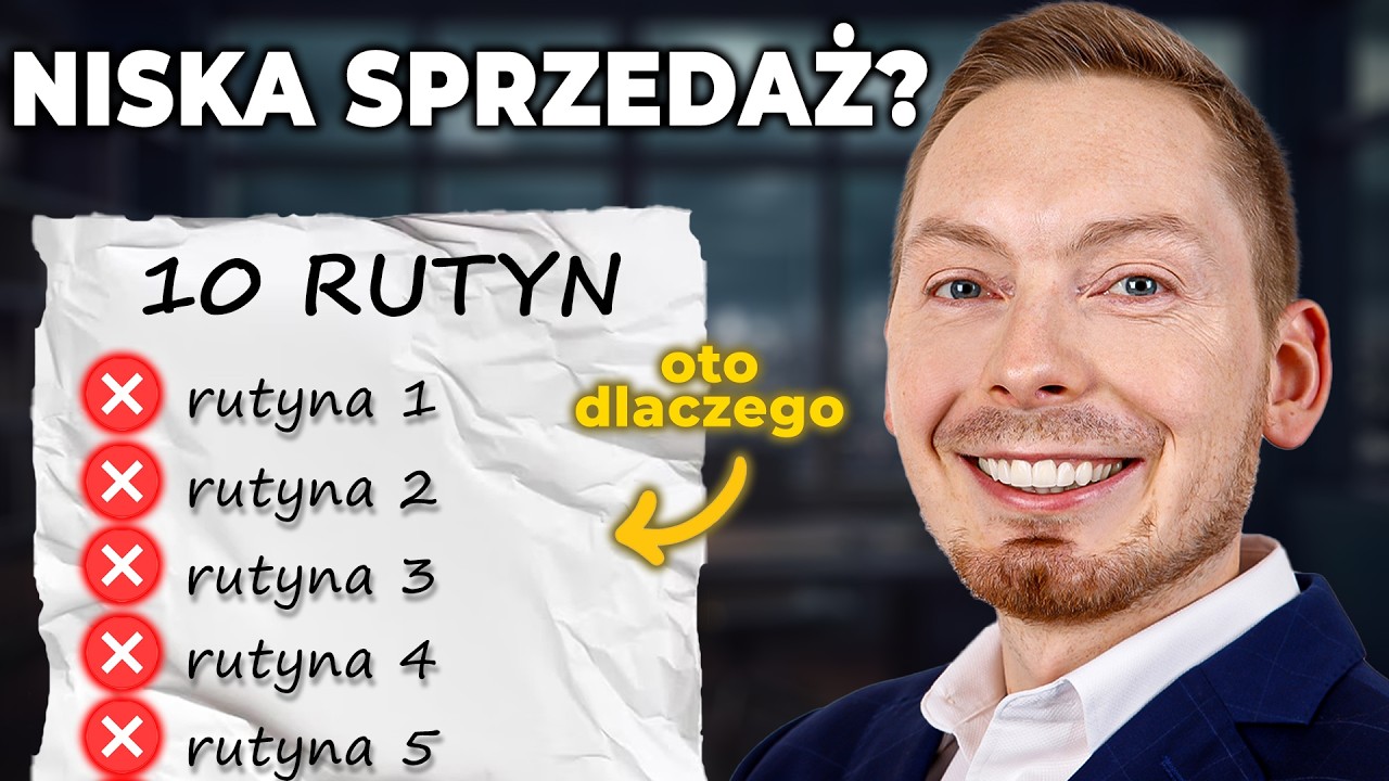 10 Rutyn w Dziale Sprzedaży. Sprawdz które z nich realizujesz? Jak Zwiększyć Sprzedaż