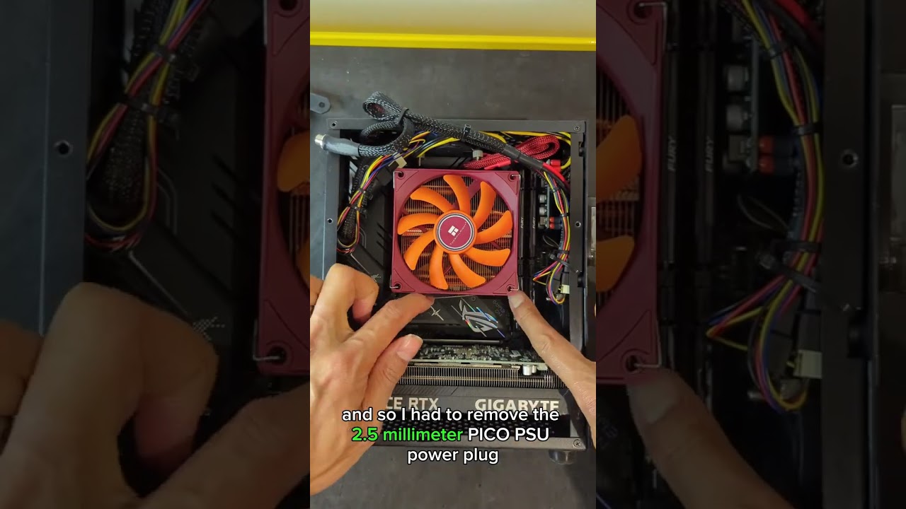 Thermalright AXP90 3d printed 92mm to 120mm fan bracket