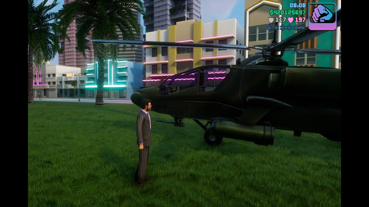 Video Killed The Radio Star - GTA Vice City - Apache Helicopter Tour