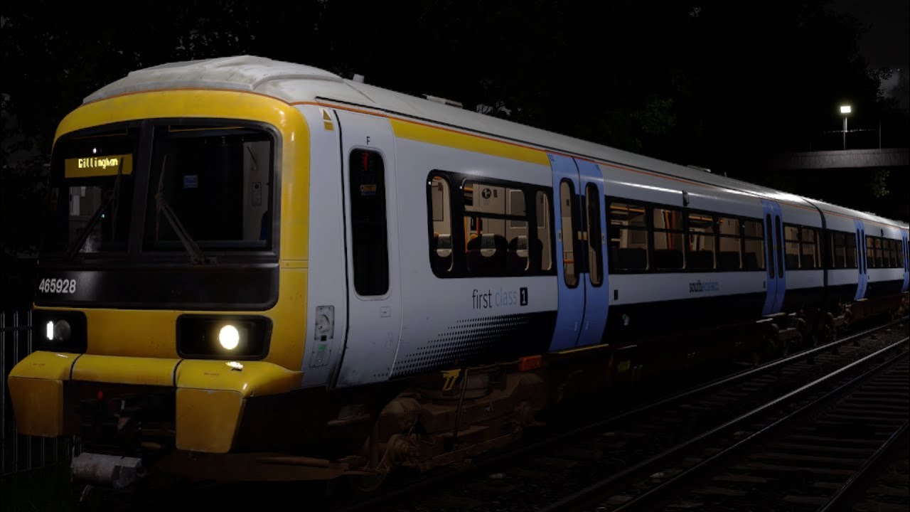 Empty Evening with the Southeastern Class 465 on Southeastern High Speed | Train Sim World 3