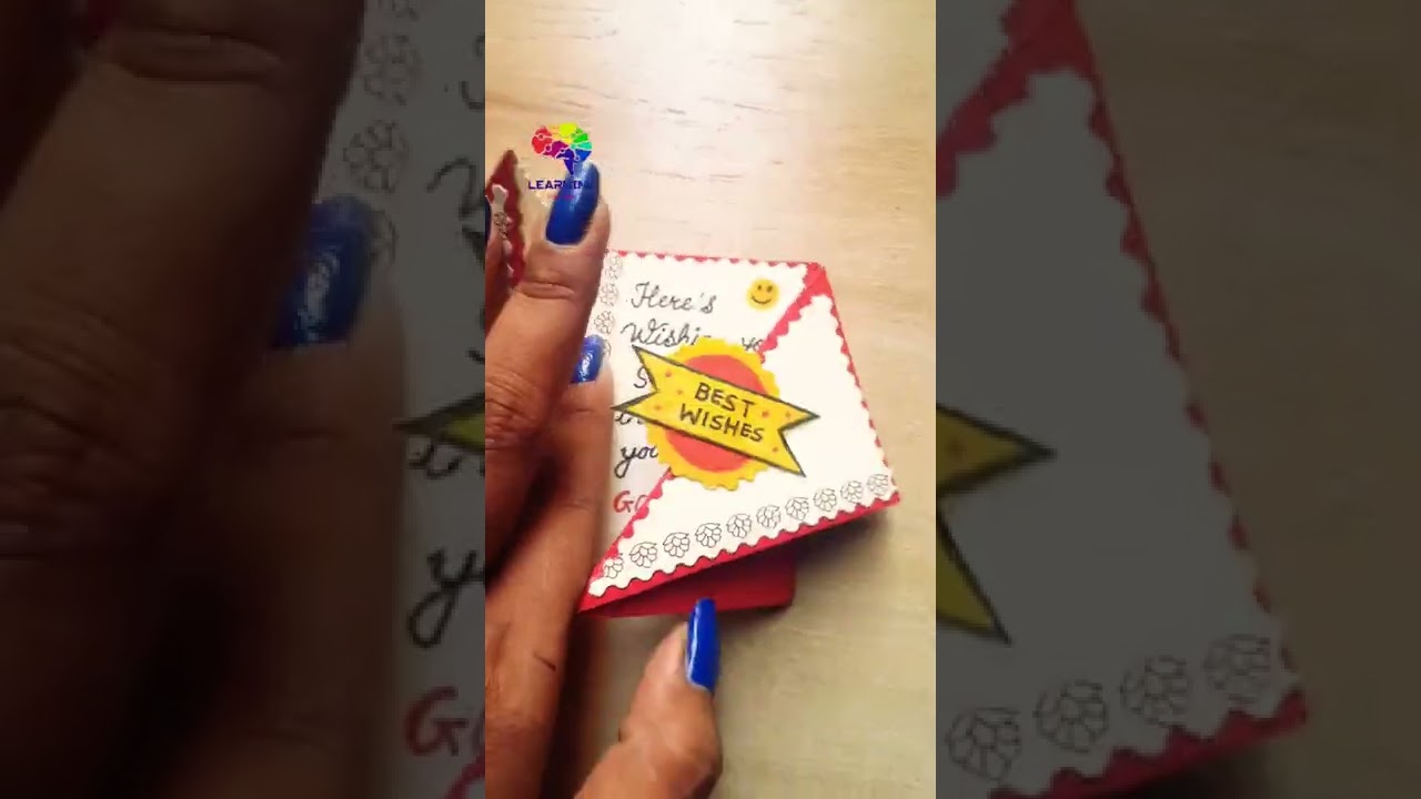Create best wishes card for students #bestwishes #card #exam #allthebest #learningwithsejal