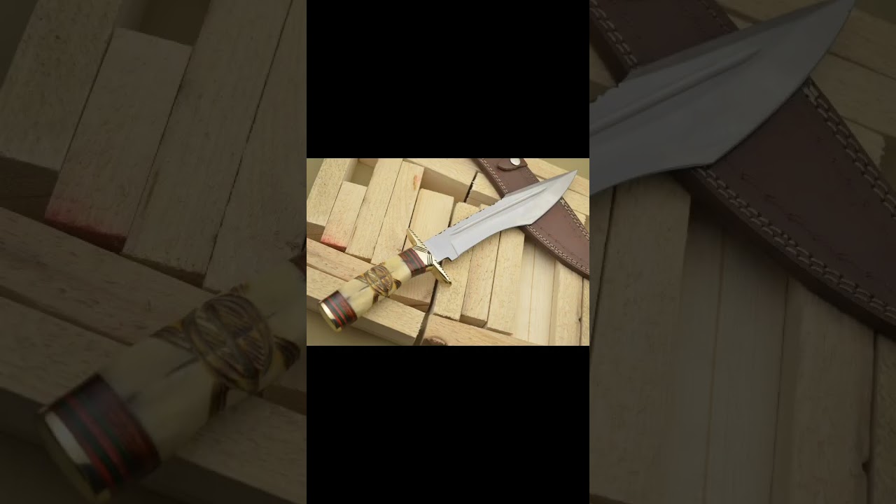 CUSTOM MADE D2 BIG BOWIE KNIFE 