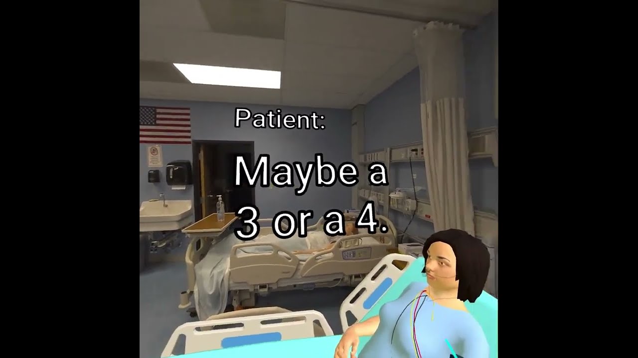 VRpatients Walkthrough Mixed Reality Simulation - Psychomotor Skills Medication 5 Rights