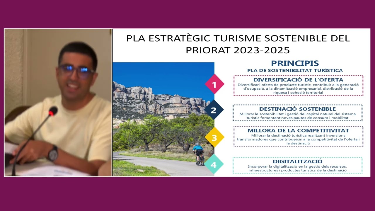 Acte de presentació de la Ruta del Vi del Comarca del Priorat.