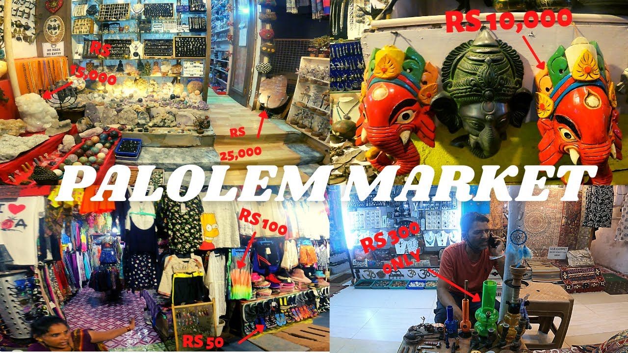PALOLEM BEACH MARKET | GOA MARKET | STREET SHOPPING | Goa after lock down | 2021 | 