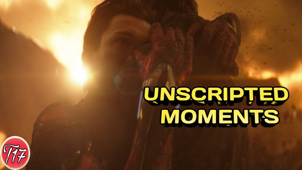 Unscripted Scenes From SpiderMan Movies