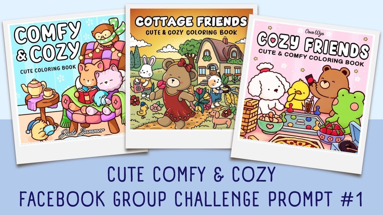 Cute Comfy & Cozy Facebook Group Challenge Prompt #1 - Fruits and Vegetables