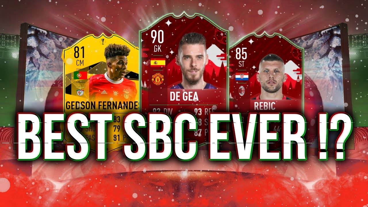 THE BEST FUTMAS SBC EVER !? FUTMAS DE GEA & REBIC SBC'S FIFA 20