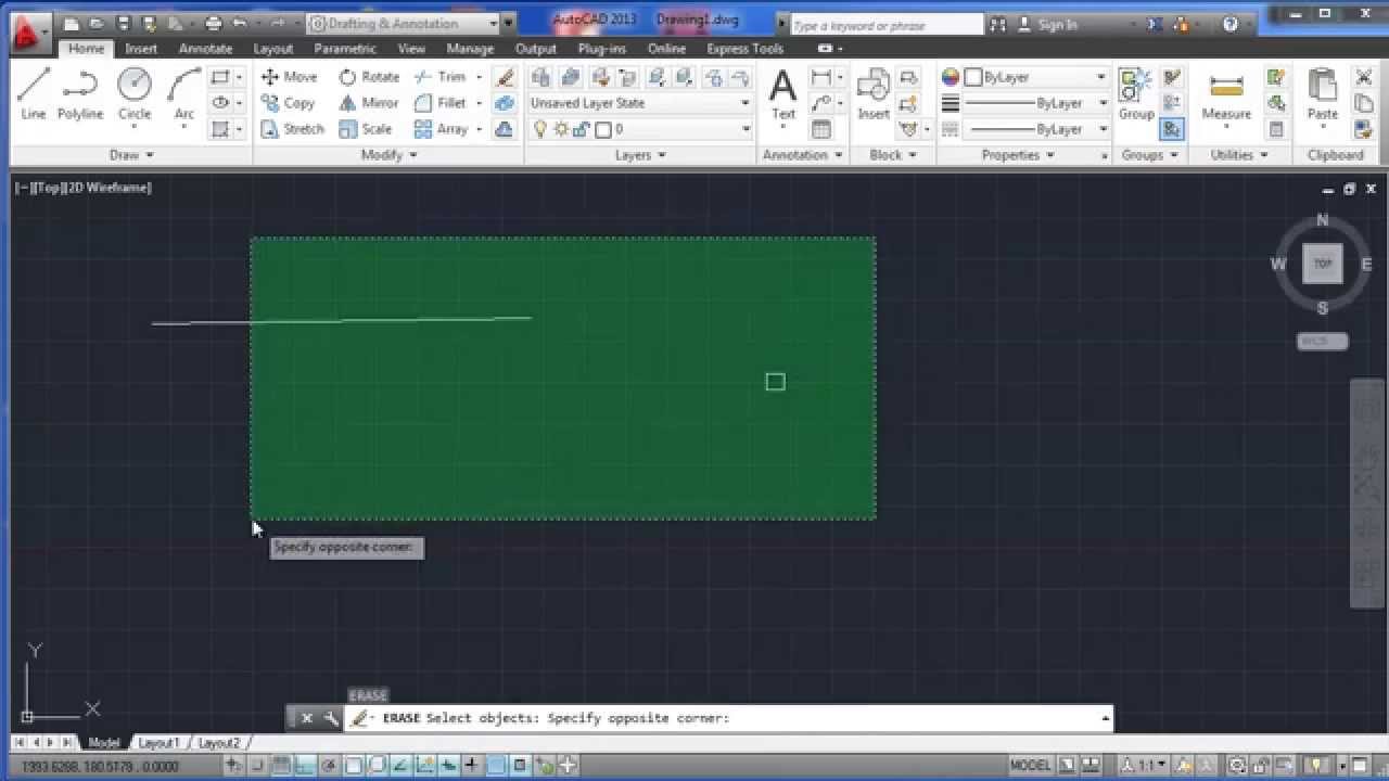 Autocad Aula  1 Comandos básicos, interface, zoom, pan apagar, undo desfazer, line/linhas