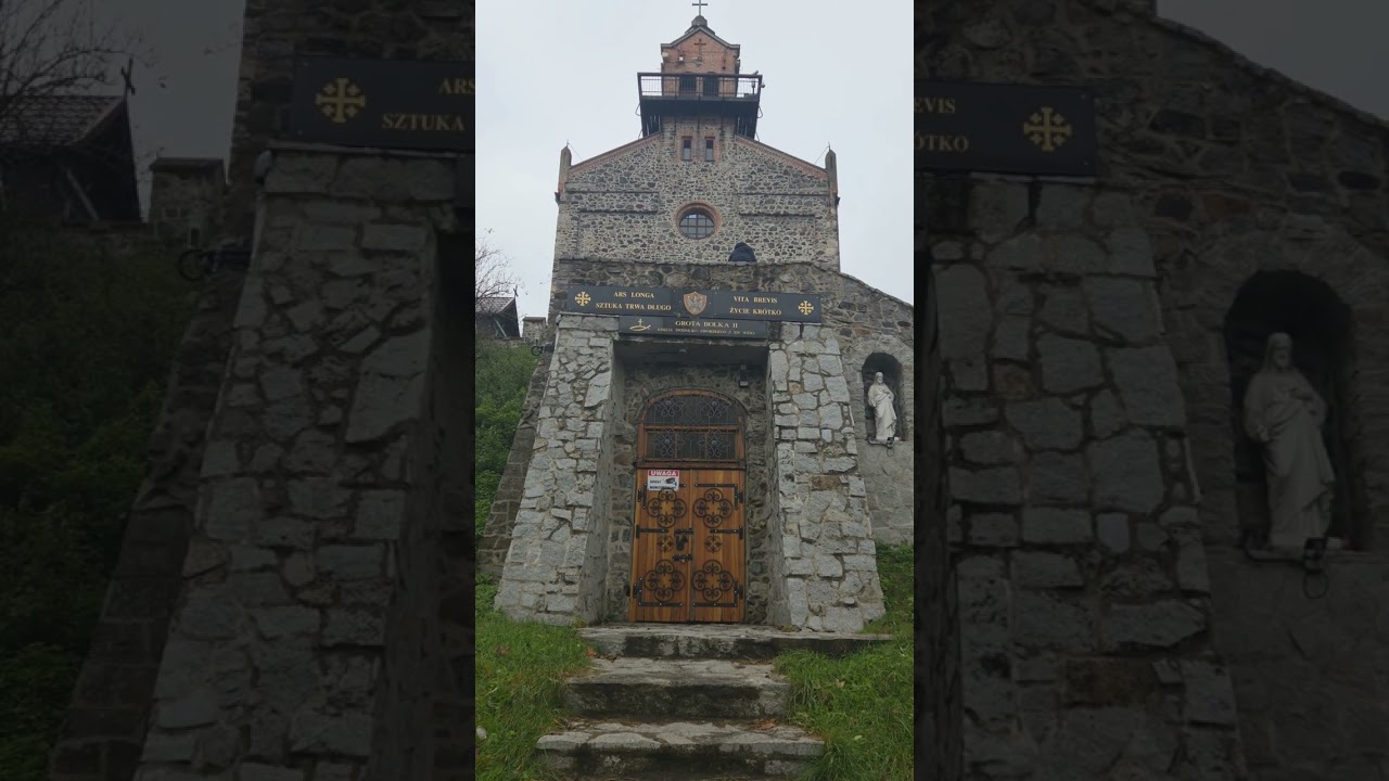 Dzień trzeci święta Góra Słowian Ślęza zamek Schloss Gorkau kierunek stary browar i jego sztolnia 