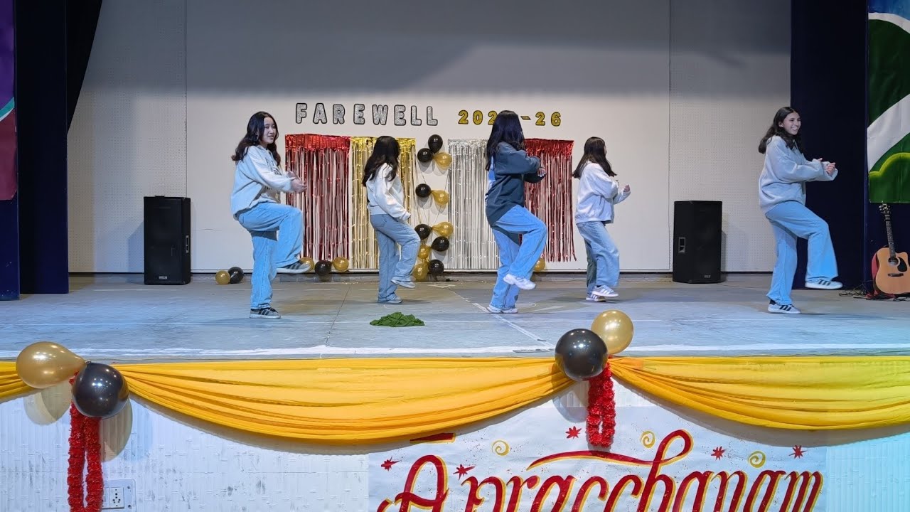 Grace, Energy & Bollywood Beats | Girls’ Mashup Dance at Farewell 2025–26