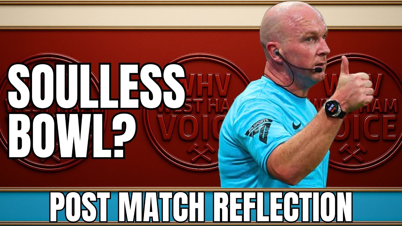 WEST HAM FIGHTBACK CONTINUES | STADIUM ATMOSPHERE ELECTRIC | HOOPER'S SEVEN MINUTE FARCE