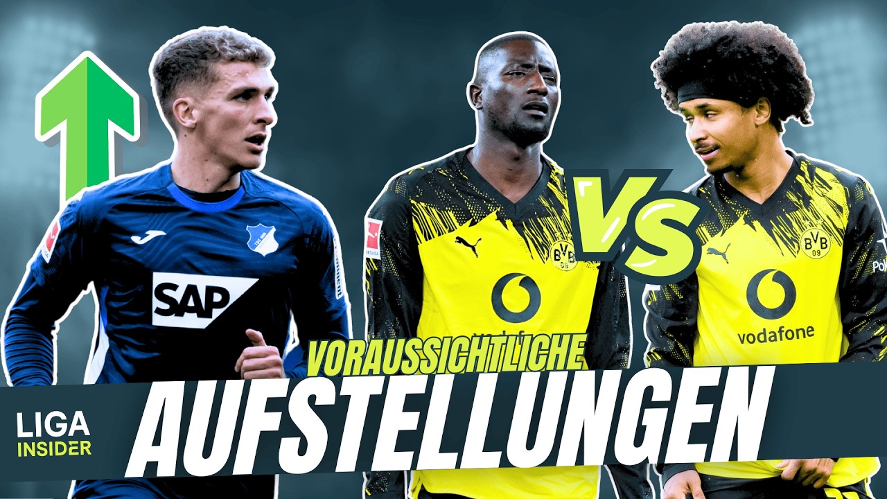 GUIRASSY vs. ADEYEMI? + PRÖMEL-Comeback 🔥- Voraussichtliche Aufstellungen - 26. Spieltag