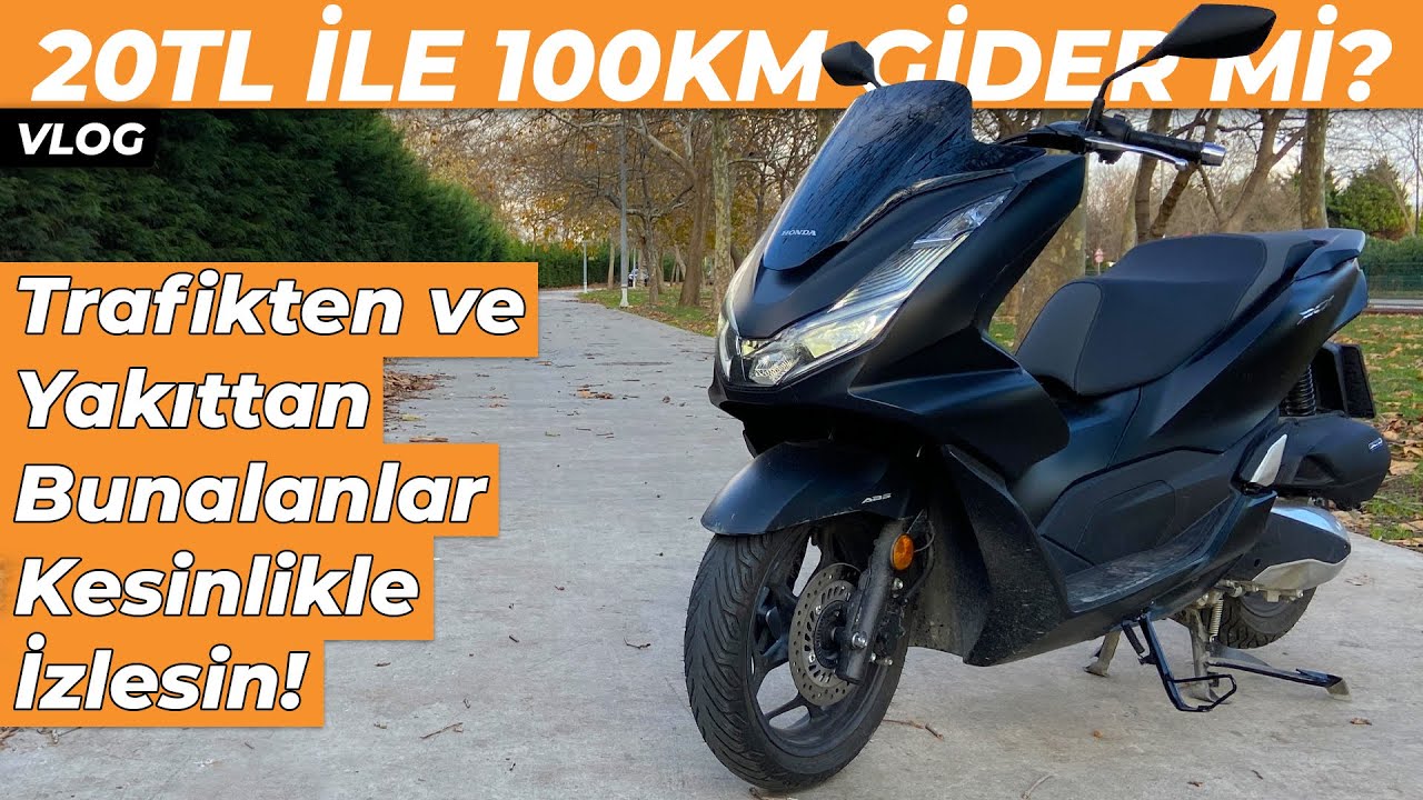 Honda PCX 125 Yakıt Tüketimi Denemesi | Gerçek Şartlar! Utanmasa Bedava Götürecek!
