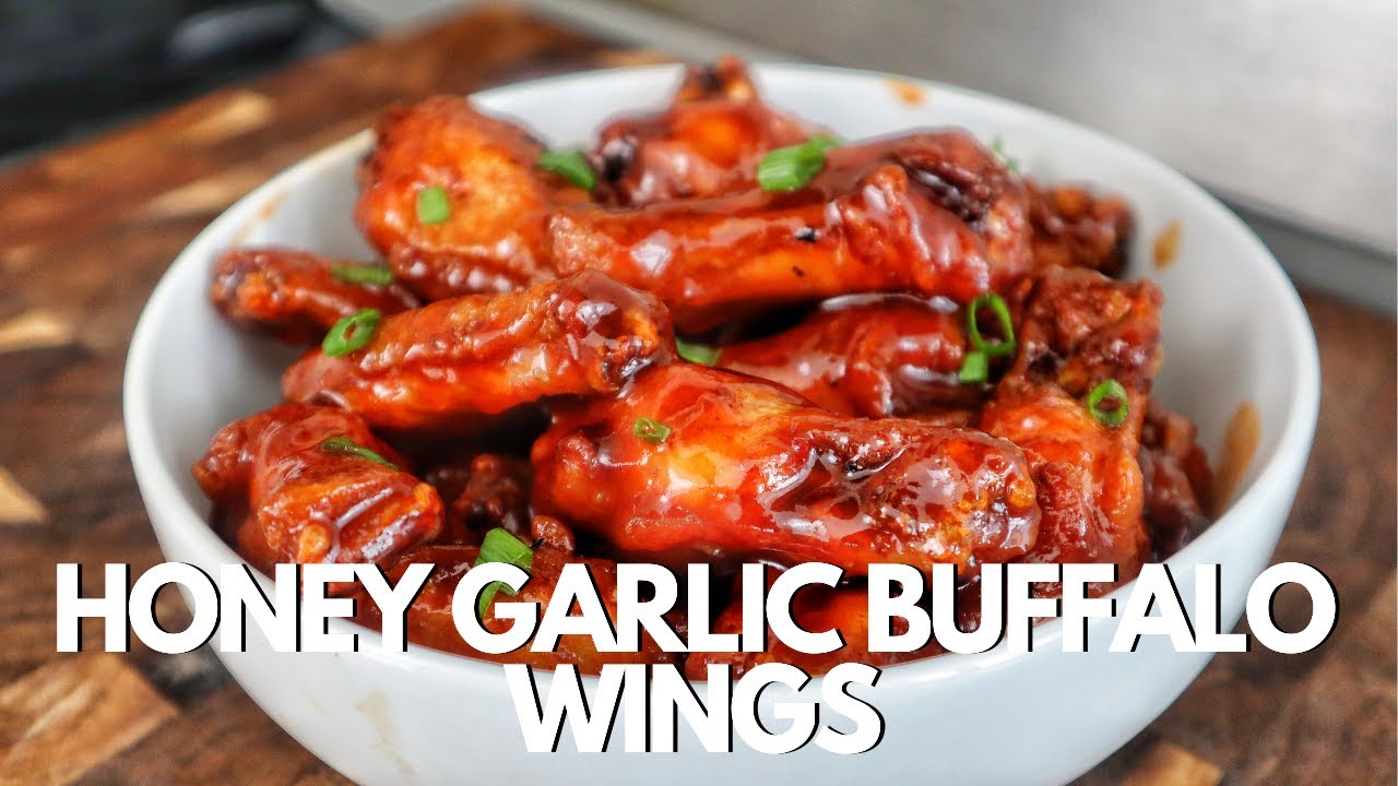 Honey Garlic Buffalo Wings Recipe