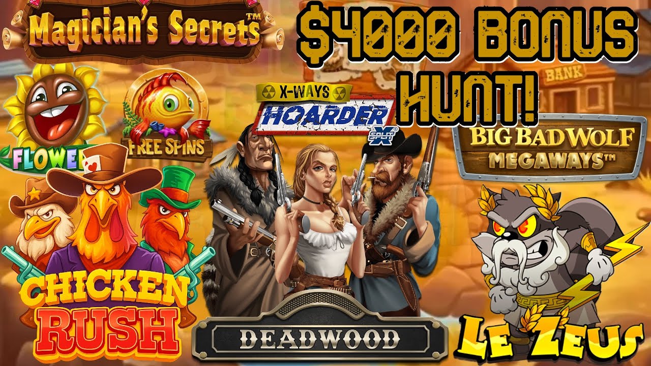 ОХОТА ЗА БОНУСОМ НА 4000 ДОЛЛАРОВ! 5 СКАТТЕРОВ?!🤔🔥🎰