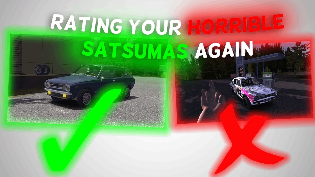 Rating Your HORRIBLE Satsumas Again