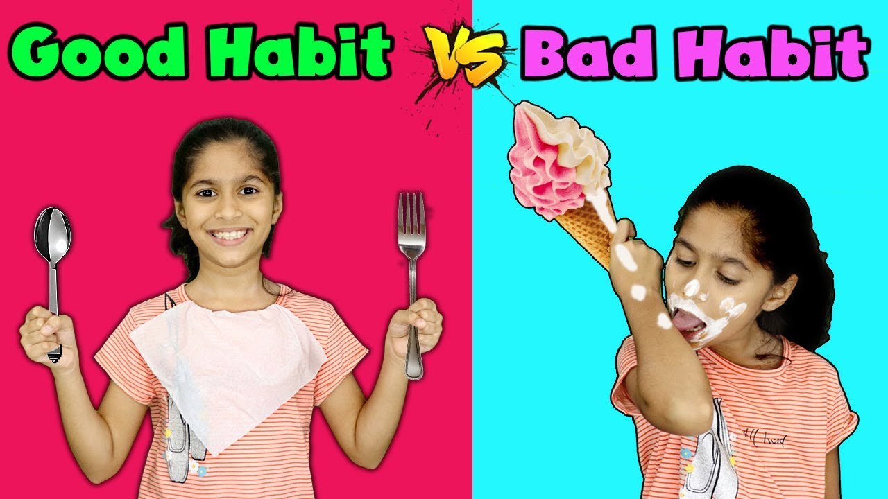 Pari's Good Habit Vs Bad Habit | Funny  Video | Pari's Lifestyle