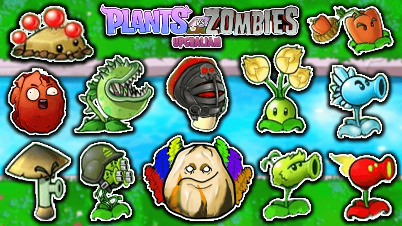 Plants vs Zombies Upgraliam v1.0 | Ice Queen, Bravey Shroom, Carnival Squash & More | Download
