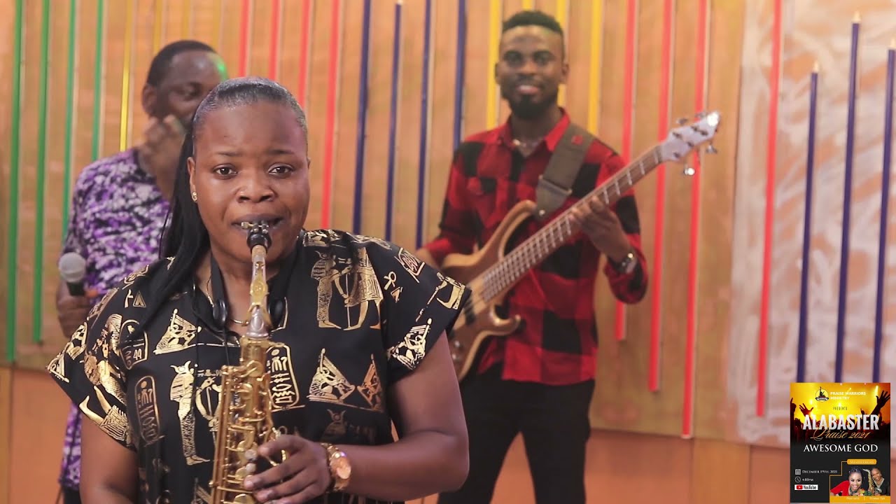 Funmi Sax Ministration For Praise Worriors Alabaster Praise Dec 2021