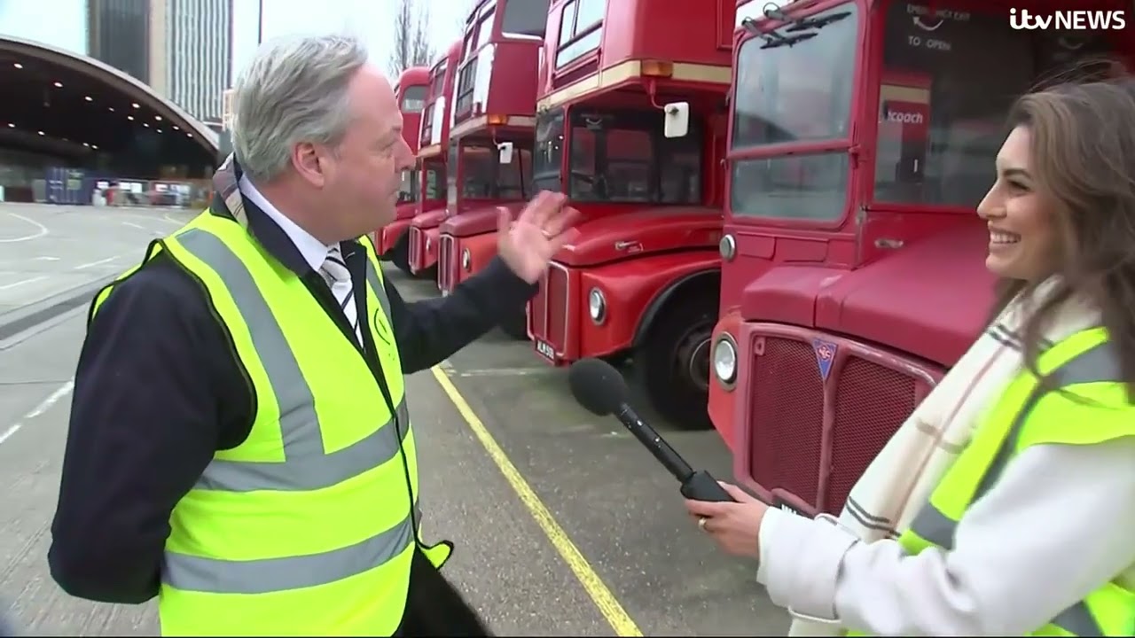 Nigel Binks Appears on ITV News | London Routemaster Buses Auction!