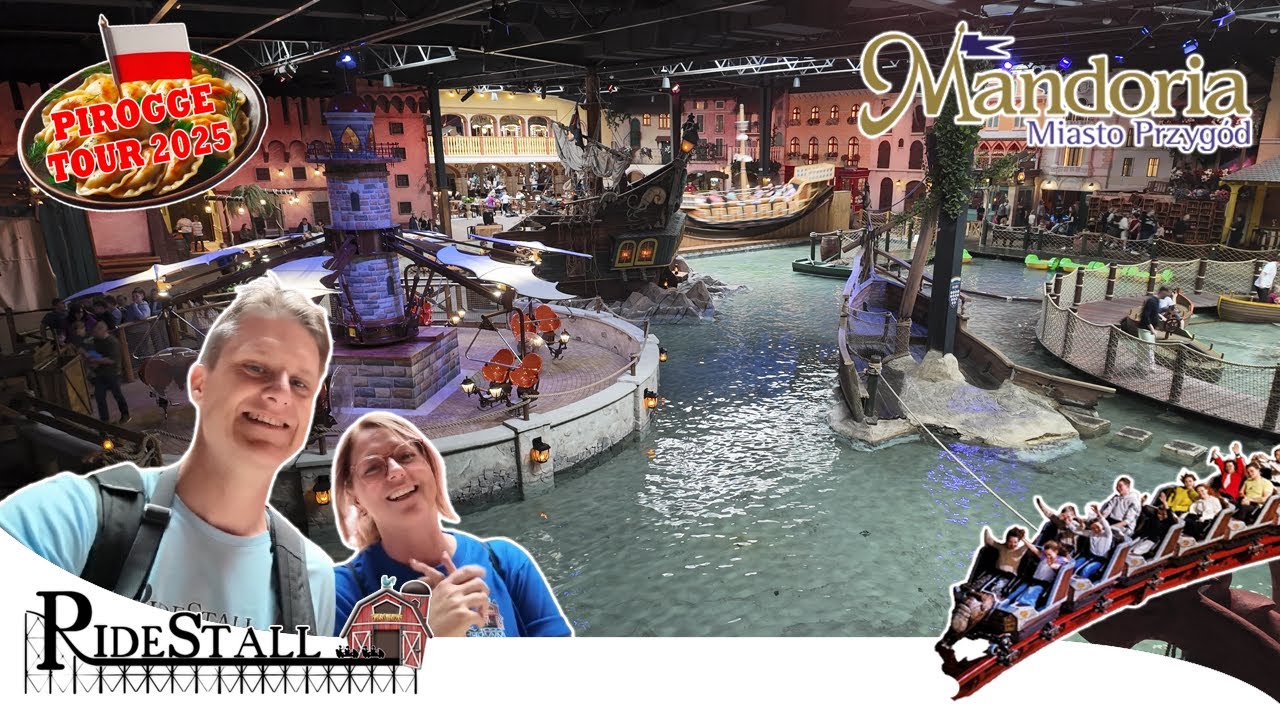 Mandoria - toller Indoor Freizeitpark mit vielen Achterbahnen | Pirogge Tour 2025 #02 - VLog