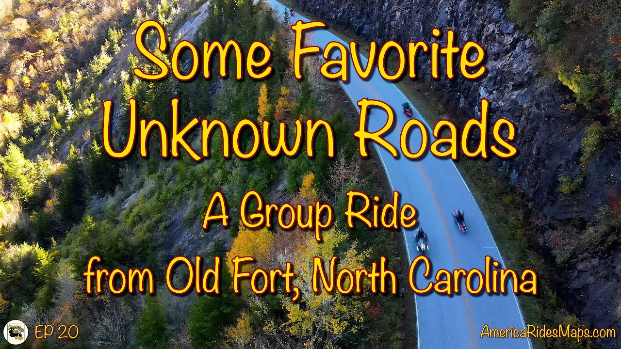 EP 20 - Some Favorite Unknown Motorcycle Roads - A Group Ride out of Old Fort