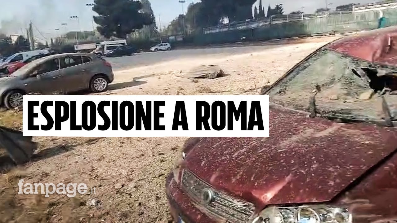 Esplosione a Roma, una testimone: 