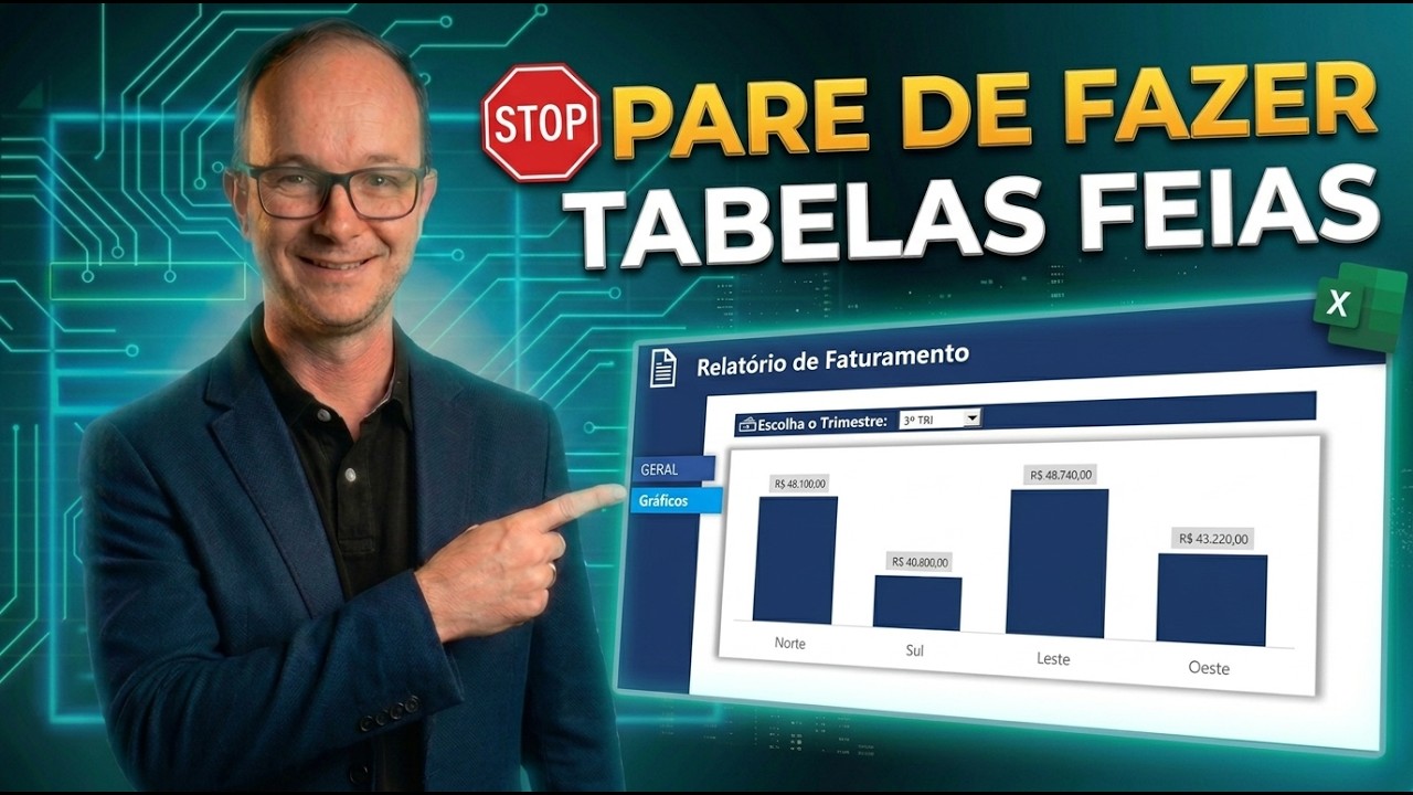 Como deixar sua planilha do Excel mais Bonita