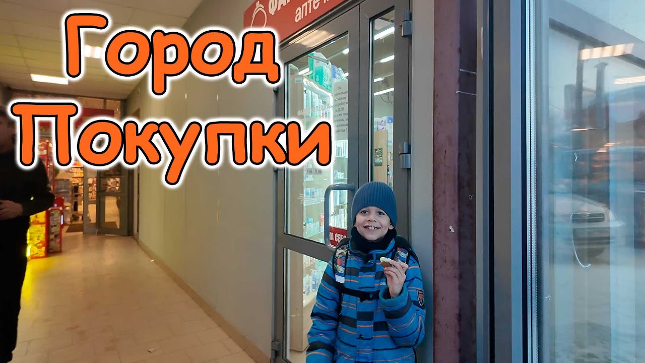 В город по делам. Загранпаспорт. Жуткий мороз. И др. (01.26г.) Семья Бровченко.