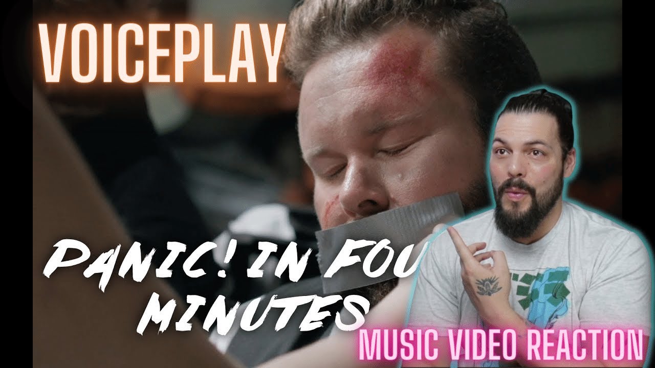 VoicePlay - Panic! In Four Minutes: Part 1 | Panic At The Disco - First Time Reaction   4K
