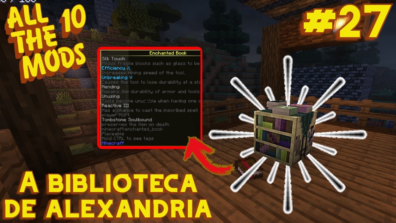 O MELHOR ITEM do APOTHIC ENCHANTING! TENHA MELHORES ENCANTAMENTOS! - Germeland Ep27 Temp01 ATM10