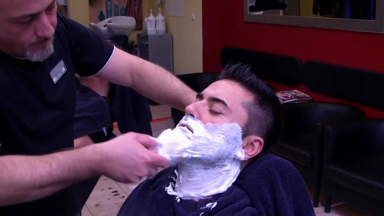 Herren Wellness Paket - Coskuns Friseure - T&uuml;rkische Bartrasur - Nackenmassage