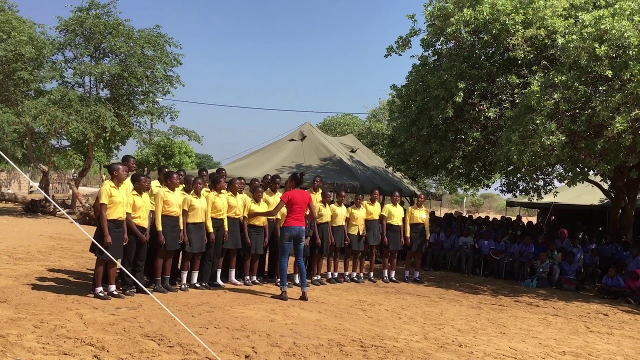 Classrooms Inauguration at Tjihozu in Ruacana (Namibia) - 3/8
