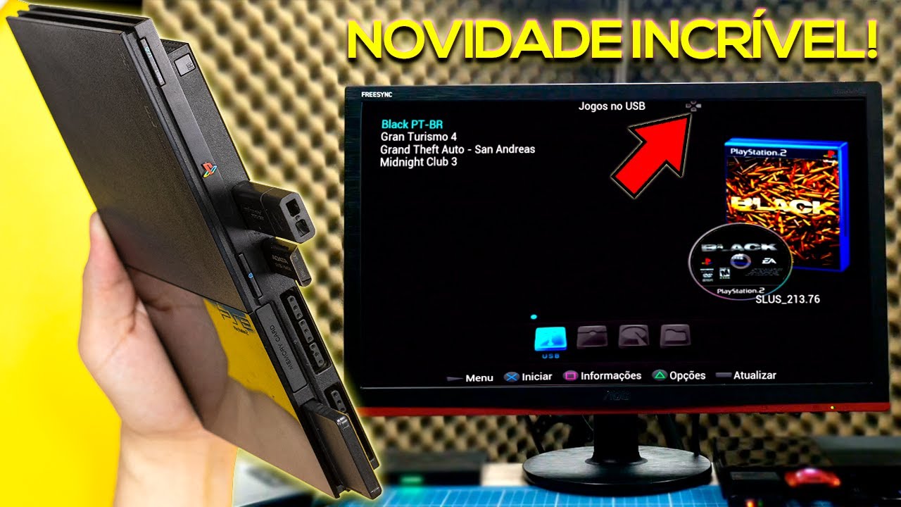 O Novo OPL está INCRÍVEL! Como USAR dois PENDRIVEs ao mesmo TEMPO + MX4SIO!