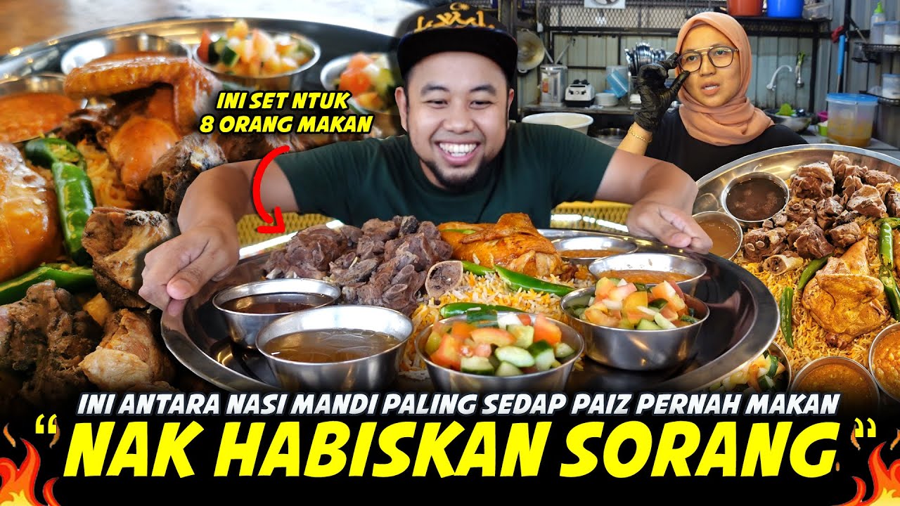 AJAK SATU KAMPUNG PUN BOLEH NI..Paling Terkejut Dengar Harga Mereka..RESTORAN NASI MANDI SRIKANDI