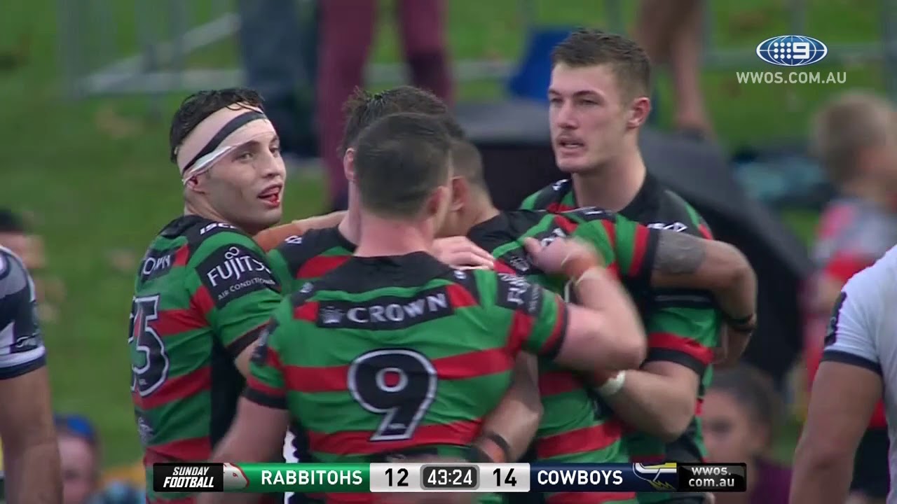 NRL Highlights: South Sydney Rabbitohs v North Queensland Cowboys - Round 16