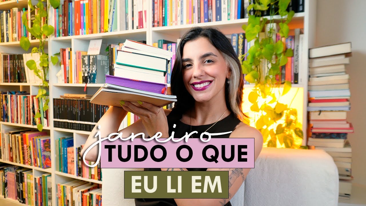 TUDO o que eu li em janeiro ✨