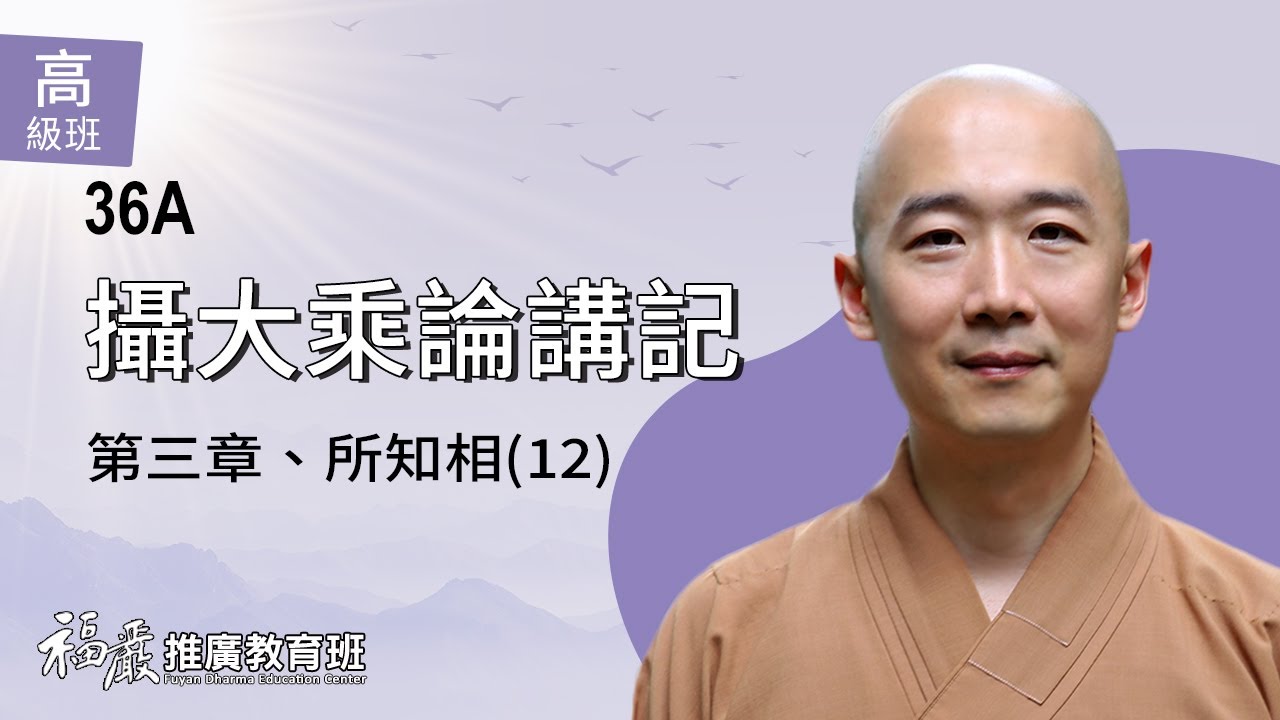 《攝大乘論講記》036A｜03 所知相(12)｜出體相｜長慈法師
