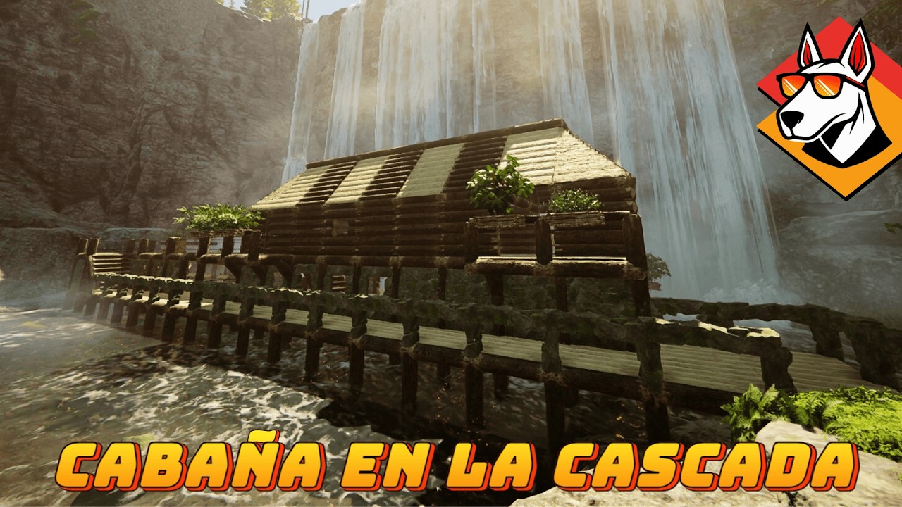 Cómo construir una cabaña debajo de cascada | Sons of the Forest