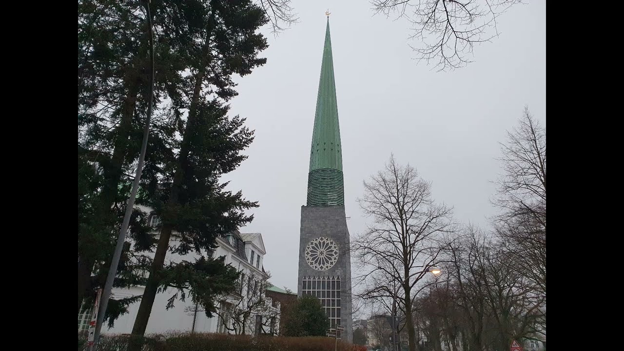 Hamburg (HH) Harvestehude evang. Hauptkirche St. Nikolai : Glocken 1 3 5 (Tonaufnahme)