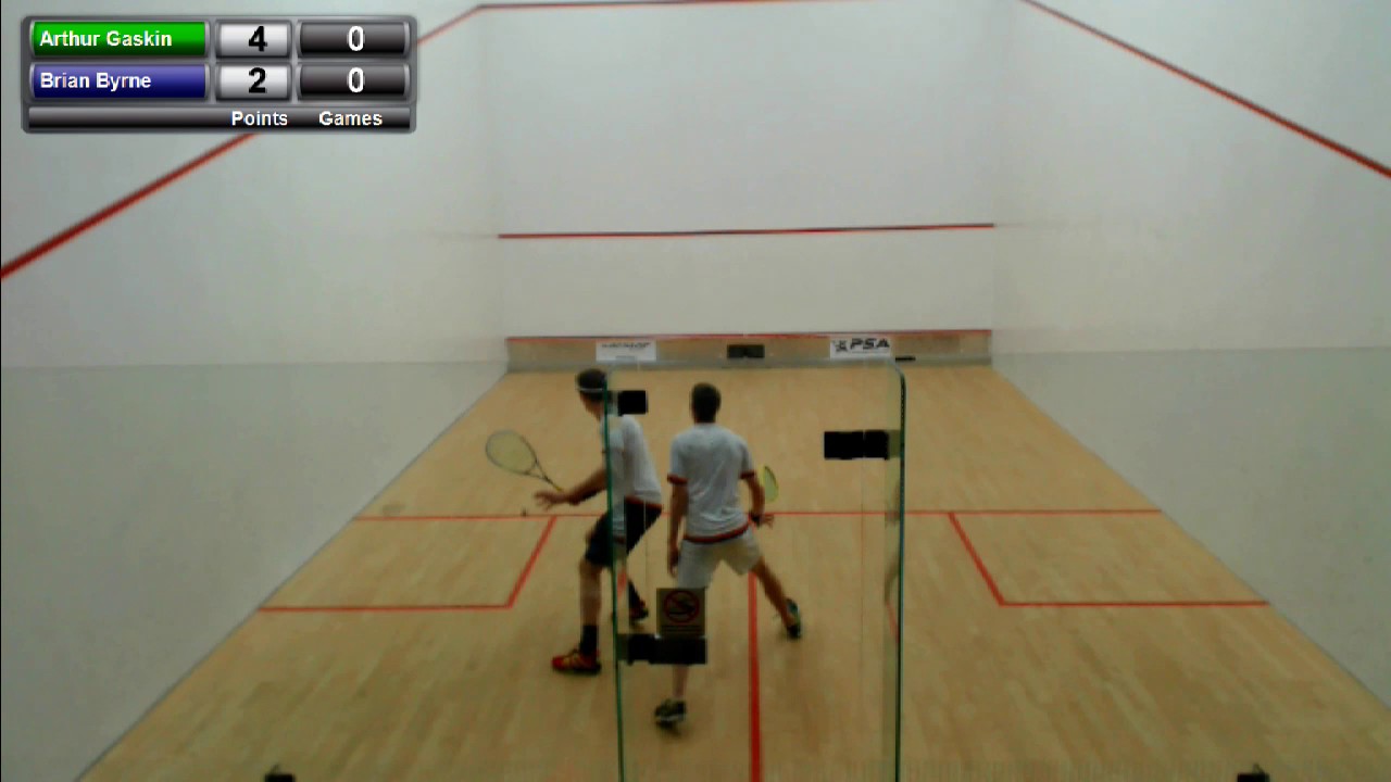 Mens A Final - Arthur Gaskin V Brian Byrne